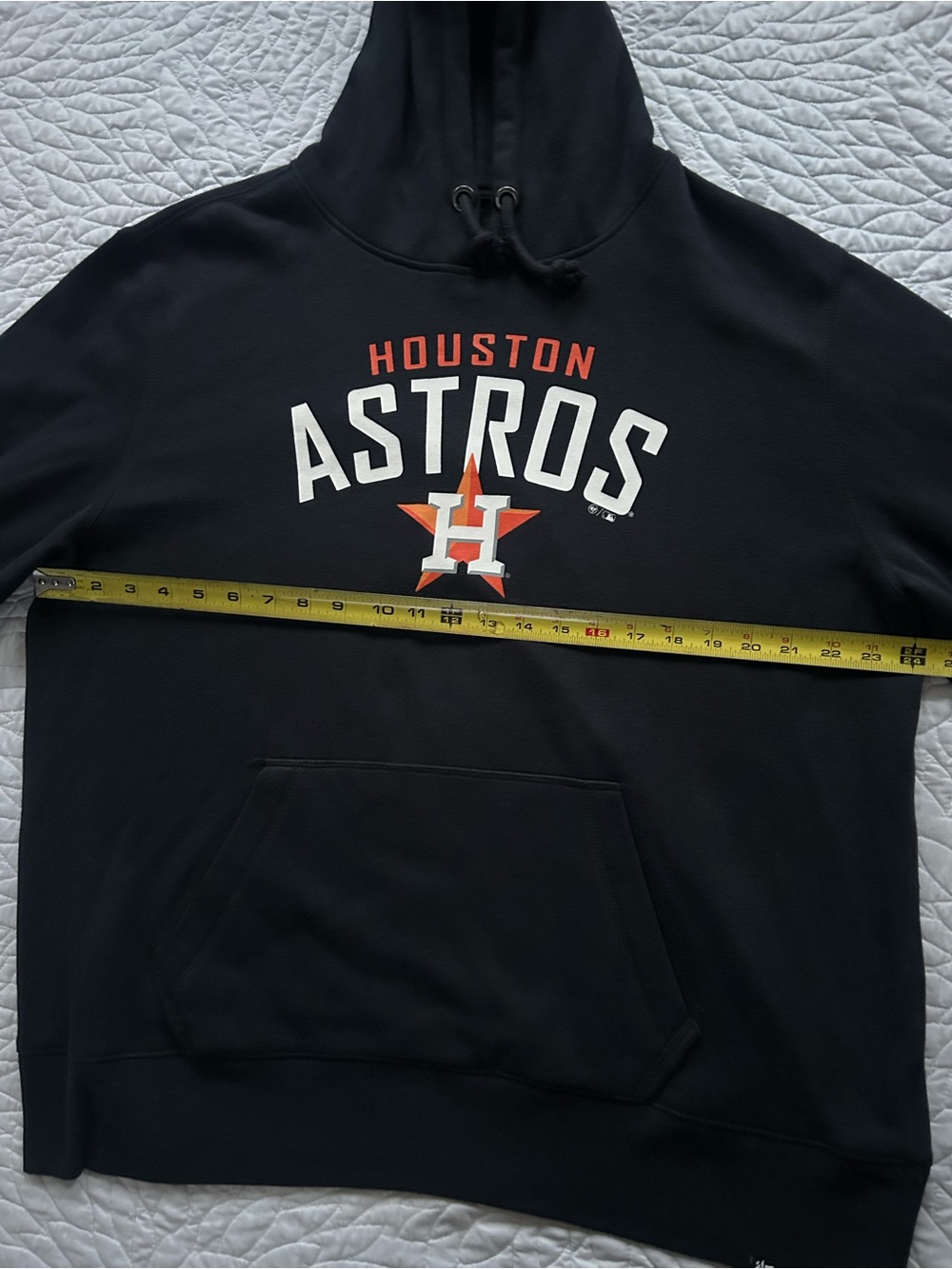 Houston Astro Hoodie ‘47 Brand Size XL Navy sportswear - Picture 6 of 6